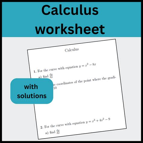 Image result for Calculus 2 Work Problems