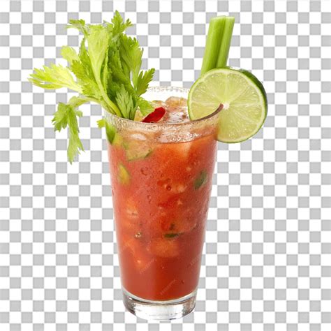 Caesar cocktail isolated on transparent background | Premium AI ...