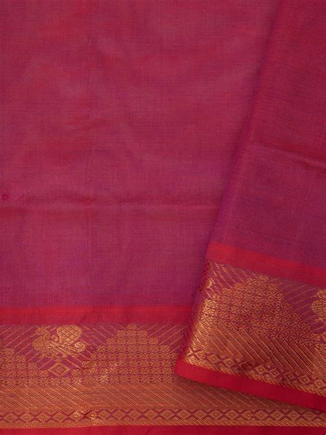 Vadamalli and dusky pink/ Silk Cotton Saree CLSA6051