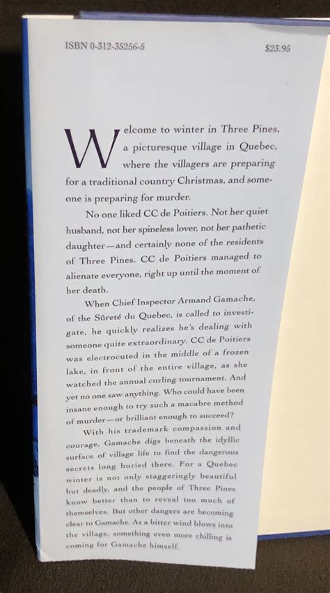 A Fatal Grace (Three Pines Mysteries, No. 2) by Penny, Louise: Fine ...