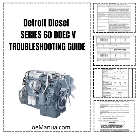 Detroit Diesel – SERIES 60 DDEC V TROUBLESHOOTING GUIDE