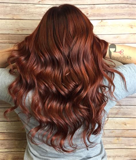 dark copper hair dye