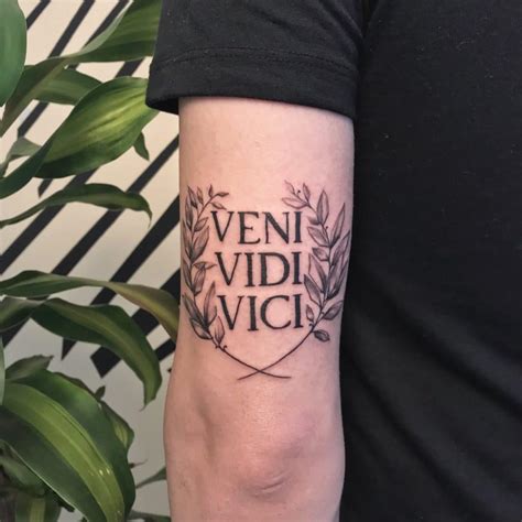 101 Amazing Veni Vidi Vici Tattoo Ideas That Will Blow Your Mind ...