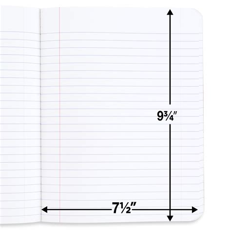 Buy Five Star Composition Book, Wide Ruled, 100 Pages, Forest ...