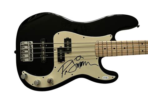 Paul Simonon of the Clash Signed Electric Bass Guitar - CharityStars