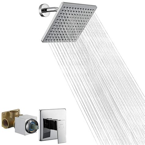 AiHom Shower Faucet Chrome Shower Head Set, Shower India | Ubuy