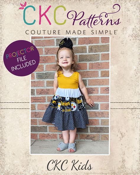 Anthea's Tiered Top, Dress & Skirt Sizes 2T to 14 Kids PDF Pattern