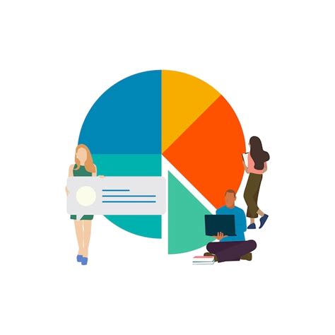 Illustrated social network data analysis | Premium Vector