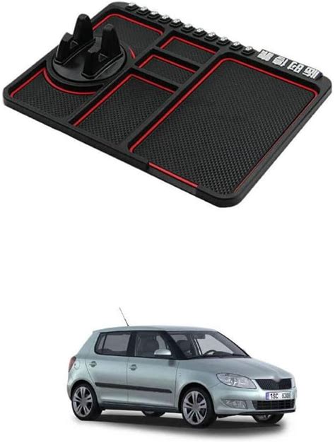 LOVMOTO Anti-Slip Car Dashboard Mat & Mobile Phone Holder Mount Non ...