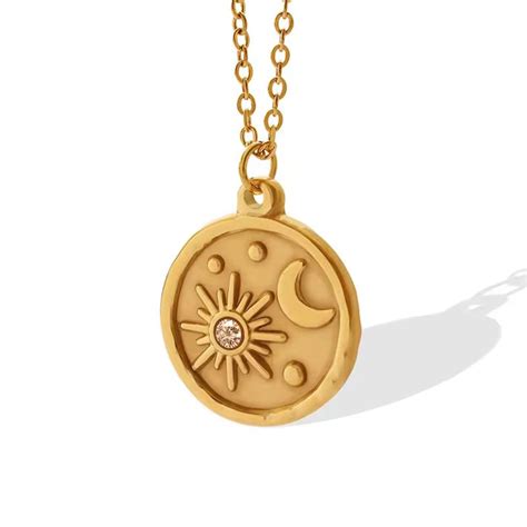 Sun Moon stone Necklace – Lazuli