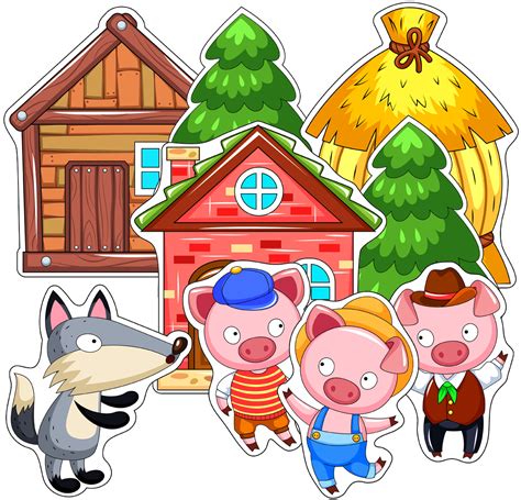 Three Little Pigs Free Printable