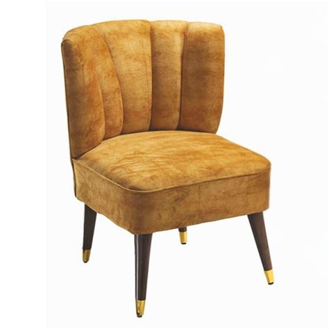 Orange Glam Dining Chair – Furniture Redefined