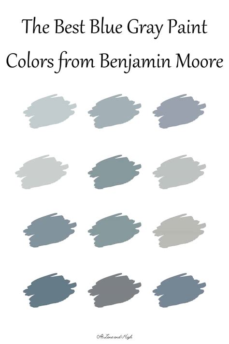 The 12 Best Blue Gray Paint Colors from Benjamin Moore