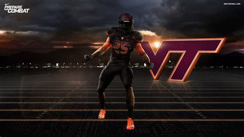 Download Virginia Tech Football Logo Wallpaper | Wallpapers.com