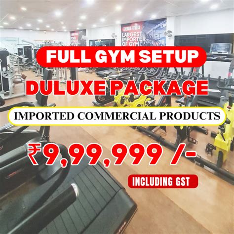 Commercial Gym Setup - Full Commercial Gym Setup in India – EnergieFitness