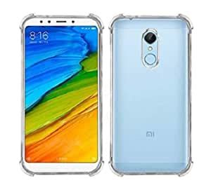 Redmi Mi Note 5 Transparent Soft Back Case Cover 12D Bumper (Corner ...