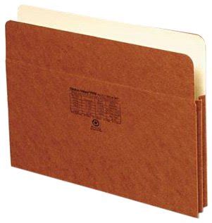Globe-Weis Redrope File Pockets, 1.75 Inch Expansion, Mylar Reinforced ...