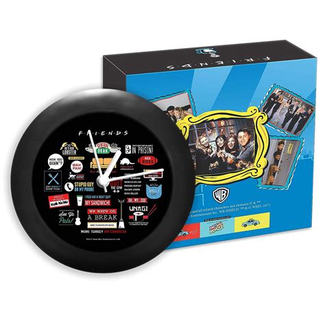 MCSID RAZZ Plastic Friends TV Series Infographic Table Clock - Official ...