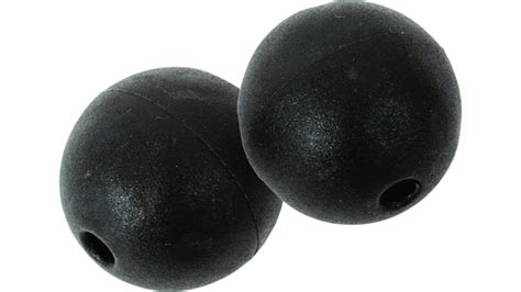 Black Marine Outrigger Ball Stops — CampSaver