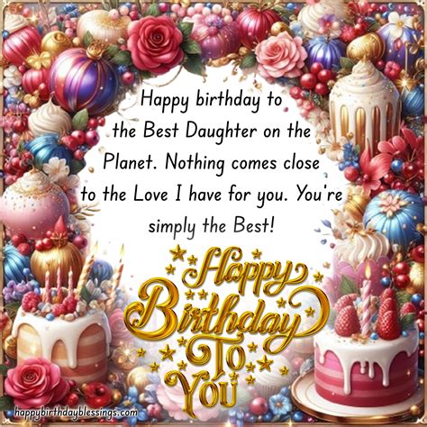 Best Birthday wishes for Daughter