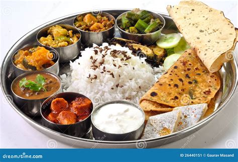 Indian Thali Stock Image - Image: 26440151