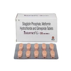 Istamet G Ir 50/500/1mg Strip Of 10 Tablets: Uses, Side Effects, Price ...