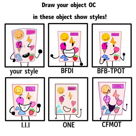 Object Show Oc Ideas