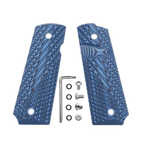 Buy 1911 G10 Grips, Full Size (Government/Commander) - Ambi Safety Cut ...