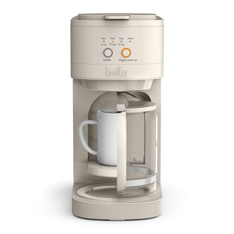 bella 12-Cup Programmable Coffee Maker – Custom Brew Strength, 24-Hour ...