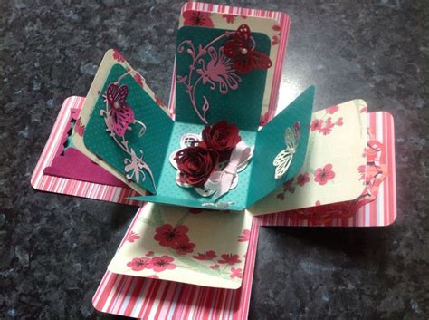 Image result for Exploding Box Card