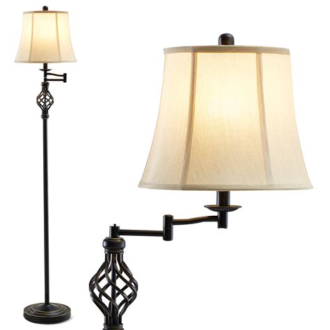 Ozzy Vintage Industrial Floor Lamp in Antique by LumiSource - Walmart.com