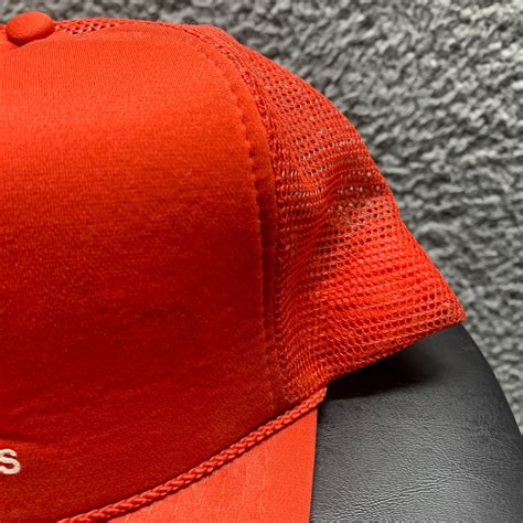 Vintage Duo Safety Ladders Hat Cap Red Snap Back 80s | Ubuy India