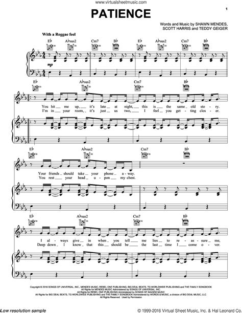 Patience Guitar Chords