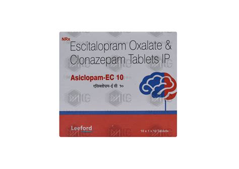 Asiclopam EC 10 Tablet: View Uses, Side Effects, Price and Substitutes