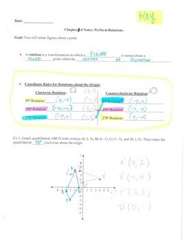 Image result for Geometry Rotations Notes