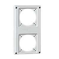 Buy Legrand 057713 FACE PLATES FOR 2 X 16A UPTO A SOCKETS — Vashi ...