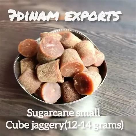 Jaggery Powder - Desi small mini cubes(14-16 grams)/organic jaggery ...