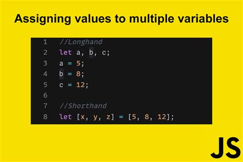 JS: Assigning values to multiple variables : r/learnjavascript