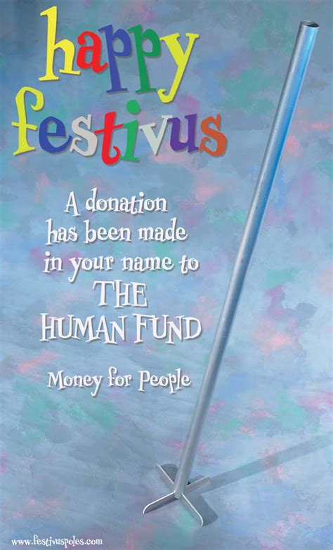 The Human Fund Card Printable