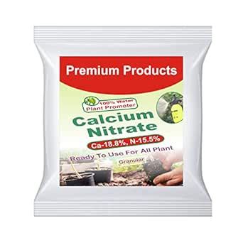 Calcium Nitrate Fertilizer for Plants (100% Water Soluble Fertilizer ...