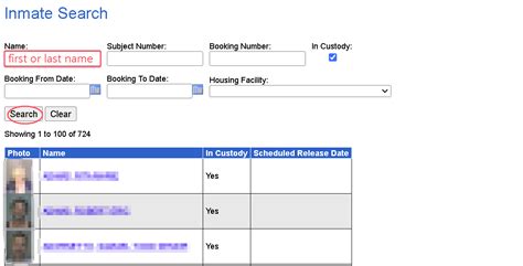 Merced county jail inmate search