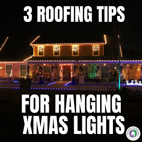 How To Hang Christmas Lights Shingles at Declan Brian blog