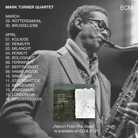 Mark Turner Tour - ECM Records