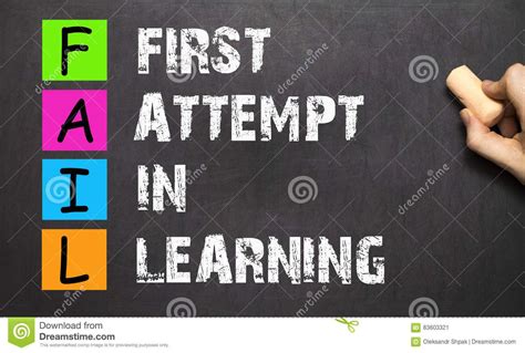 Image result for Fail First Attempt in Learning