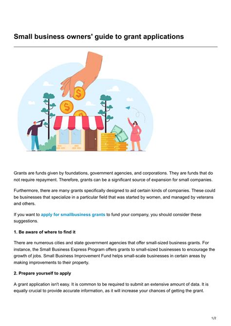 PPT - Small business owners guide to grant applications PowerPoint Presentation - ID:11778568