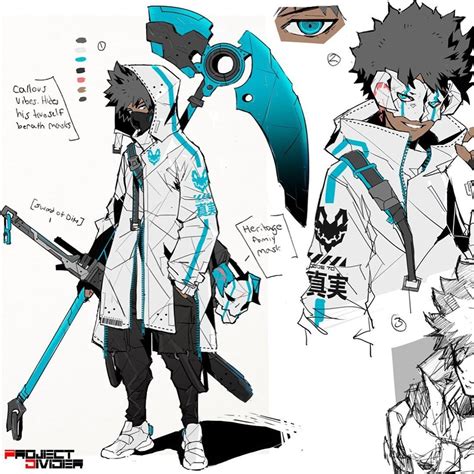 by projectdivider | Character design male, Anime character design ...