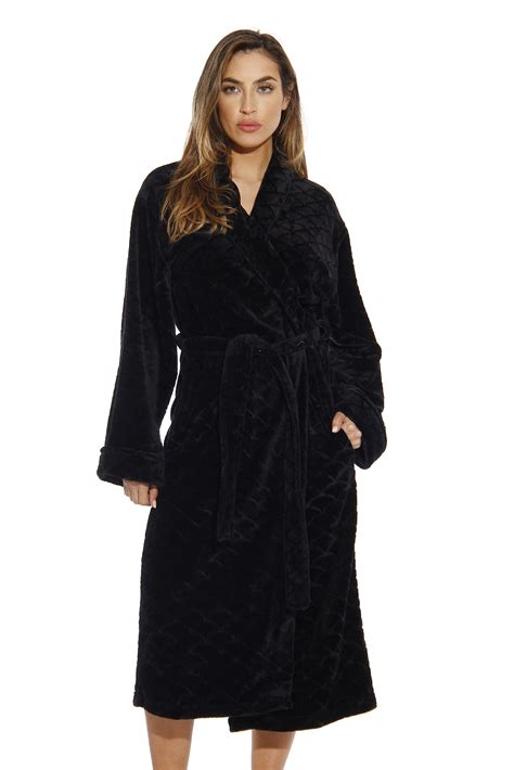 Just Love Kimono Robe / Bath Robes for Women (Black, X-Large) - Walmart.com