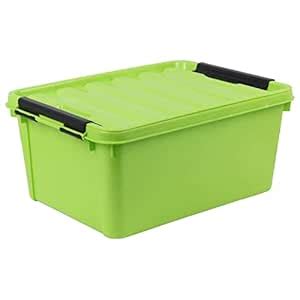 BUCKLE UP Rectangular Multipurpose Storage Box with Lid (10 L, 26 cm X ...