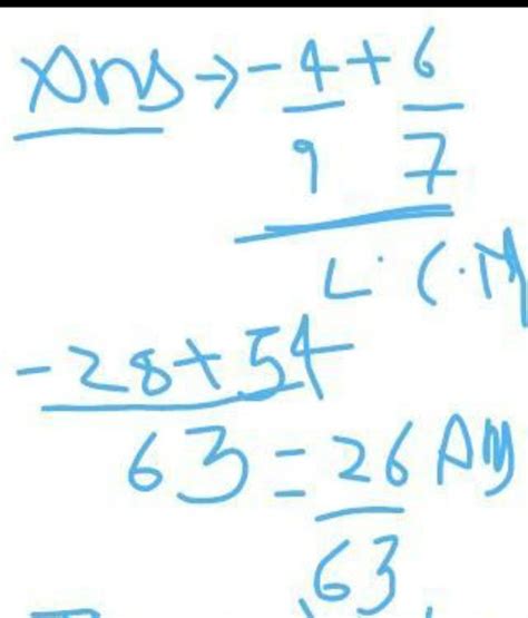 5) Find the rational number which is -4/9 more than -6/7. please send ...
