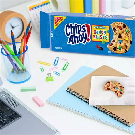 Chips Ahoy! Candy Blasts Chocolate Chip Cookies Family Size - Shop ...